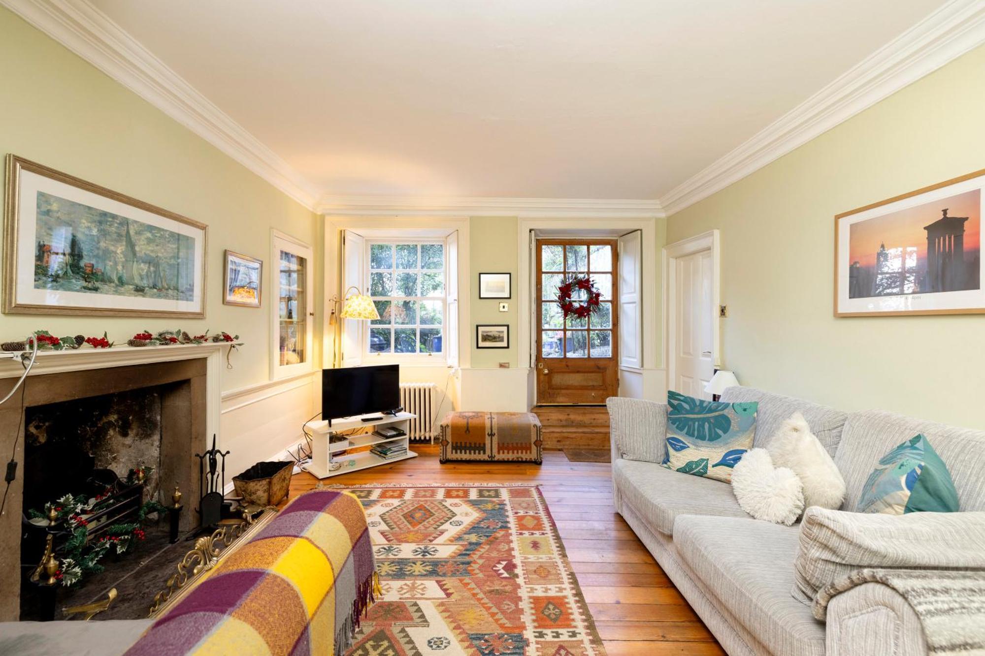Joivy Beautiful Apartment, Private Garden, Calton Hill إدنبرة المظهر الخارجي الصورة
