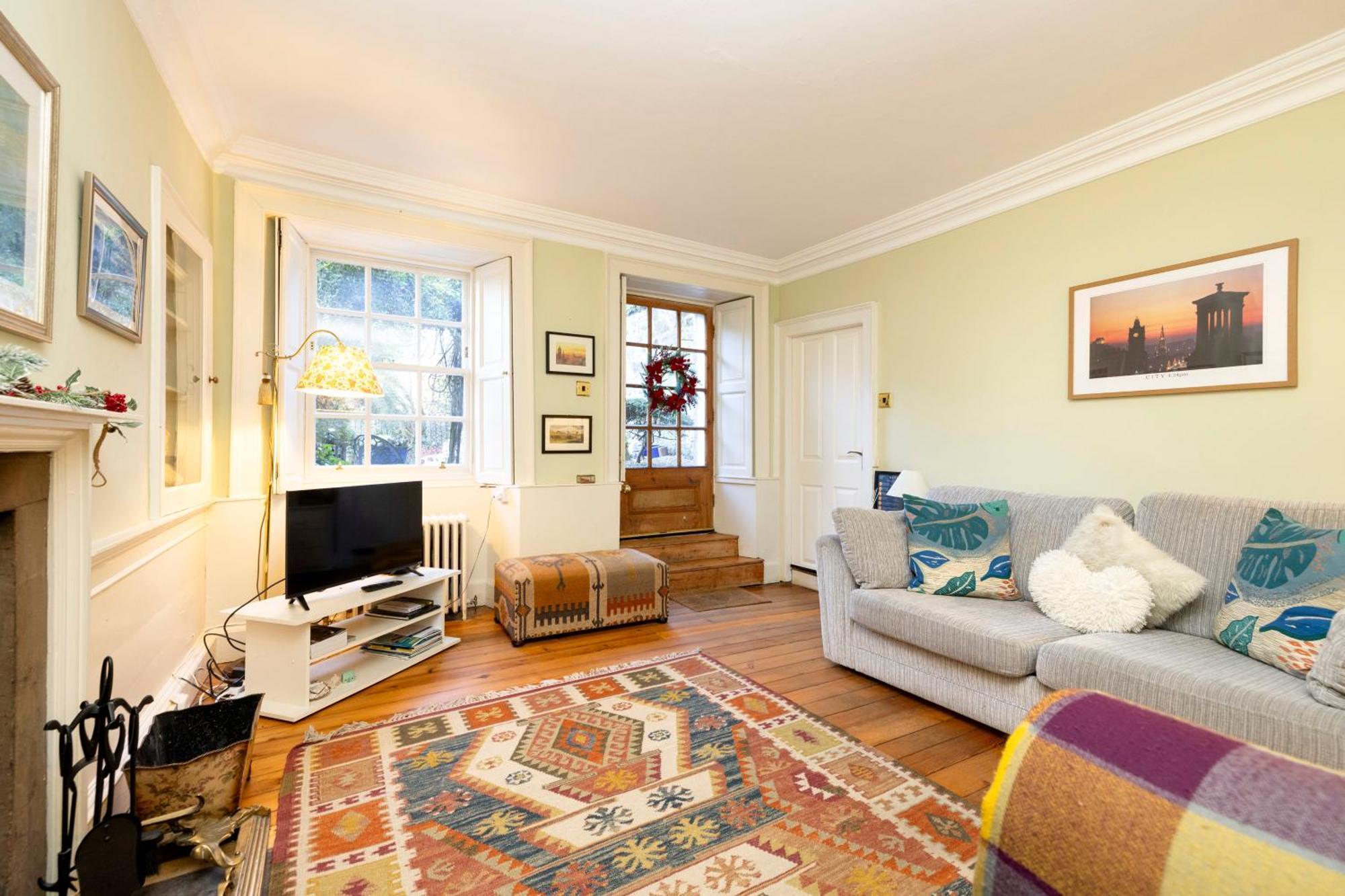 Joivy Beautiful Apartment, Private Garden, Calton Hill إدنبرة المظهر الخارجي الصورة