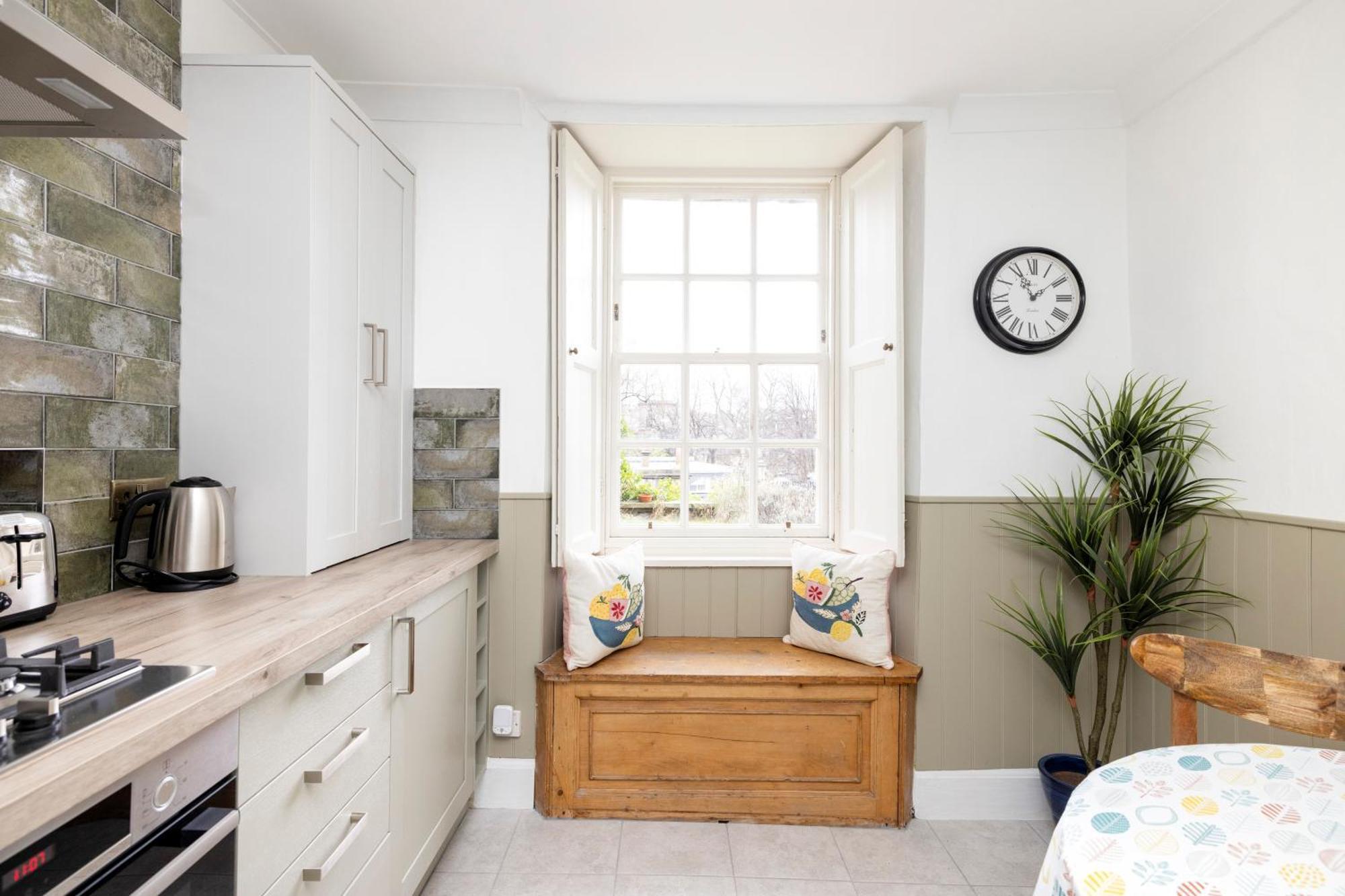 Joivy Beautiful Apartment, Private Garden, Calton Hill إدنبرة المظهر الخارجي الصورة